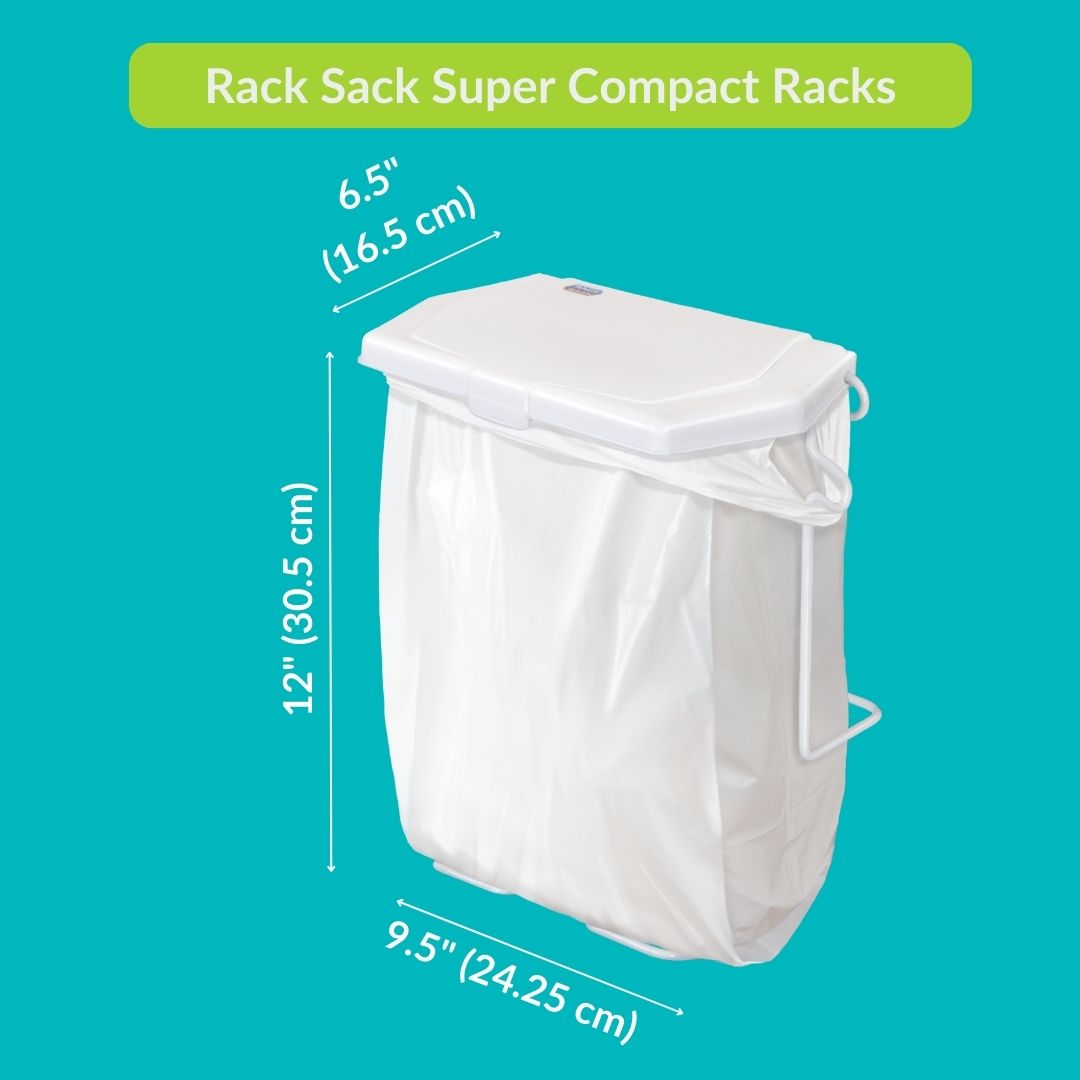 Rack Sack Super Compact Garbage Bin